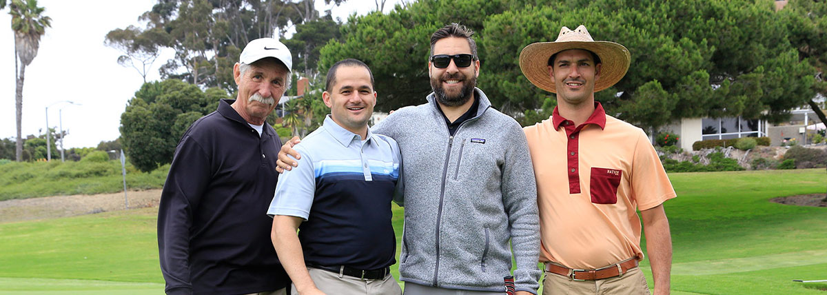 Annual Golf Tournament Members and Volunteers at the Annual Golf Tournament